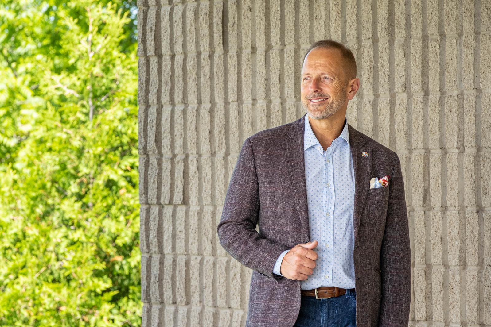 Jim Diodati outside in Niagara Falls